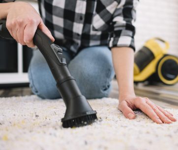 vacuum for high pile carpet