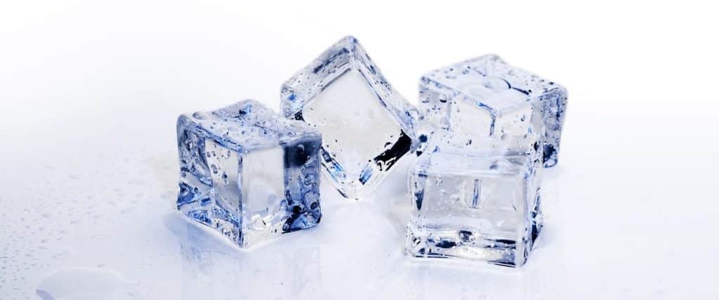  ice cubes